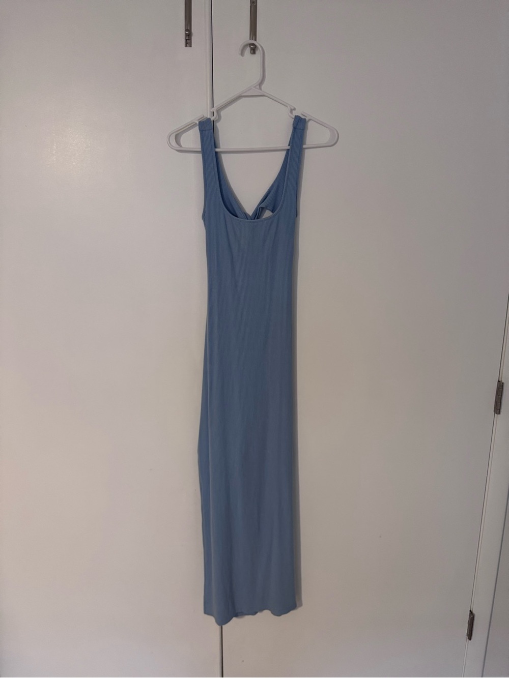 l*space Dusty Blue Scoop Neck Maxi Dress